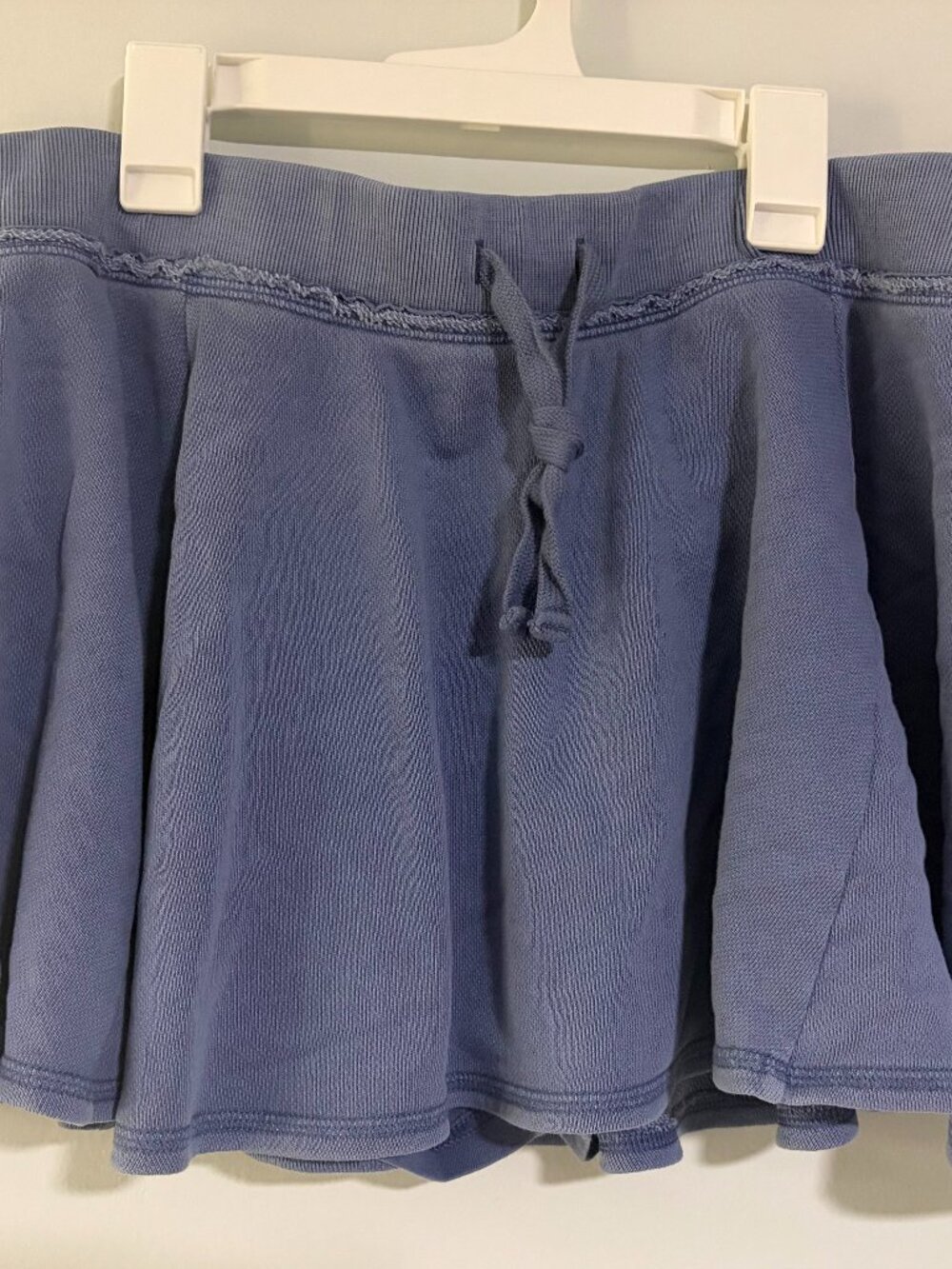 Victoria's Secret PINK Campus Fleece Mini Skort Periwinkle Blue XL